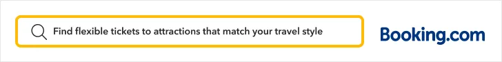 Booking.com — attractions and activities
